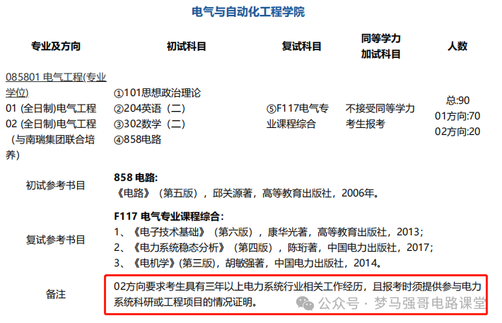 图片[3]-纳尼？考研硬性要求三年工作经验？南京师范大学858-电气考研
