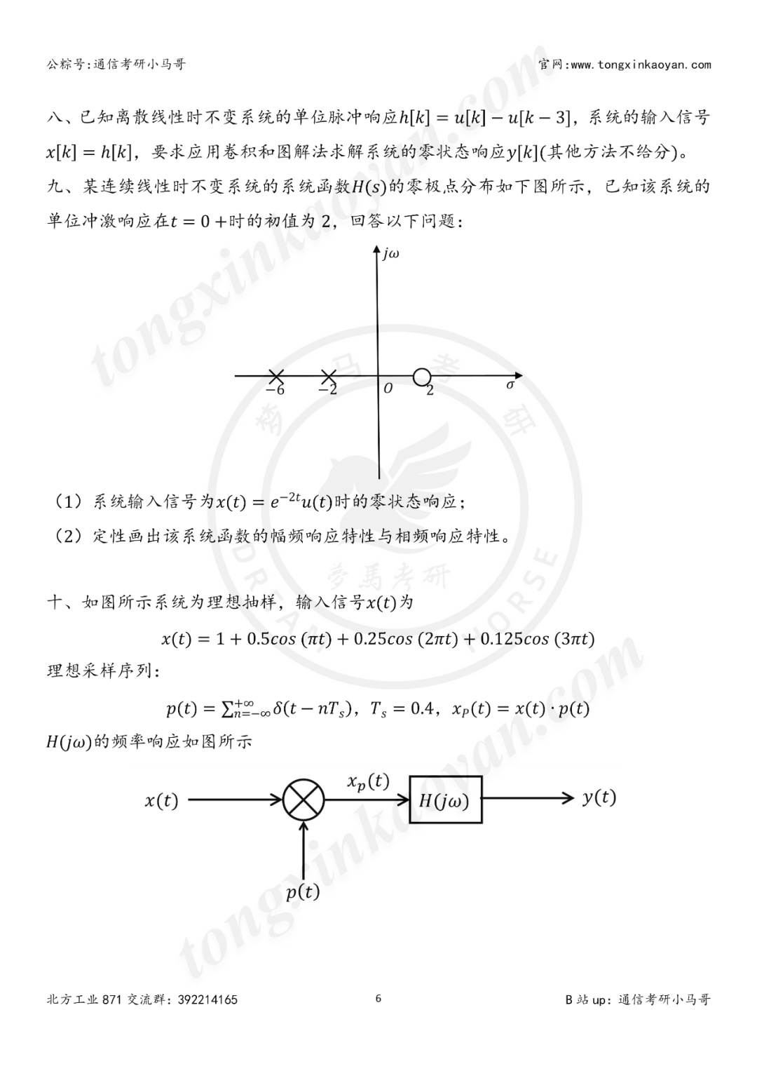 图片[6]-【第84套】好多人催我更这所！北方工业大学871-梦马考研